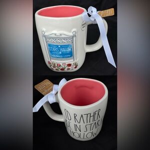 Gilmore Girls "I'd Rather Be In Stars Hollow" Coffee Tea Mug Rae Dunn Floral NEW